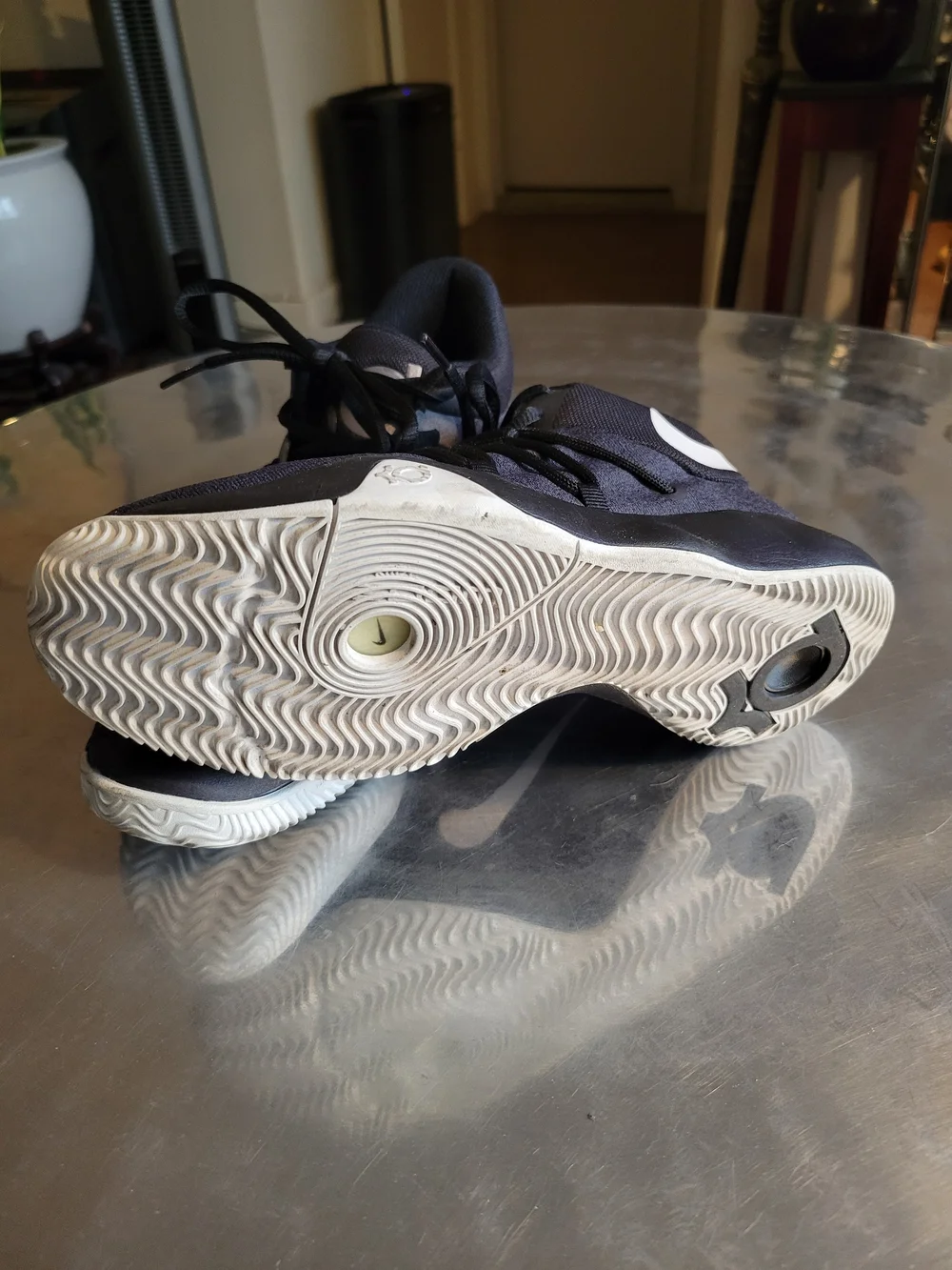 Nike Kids Black and White Sneakers